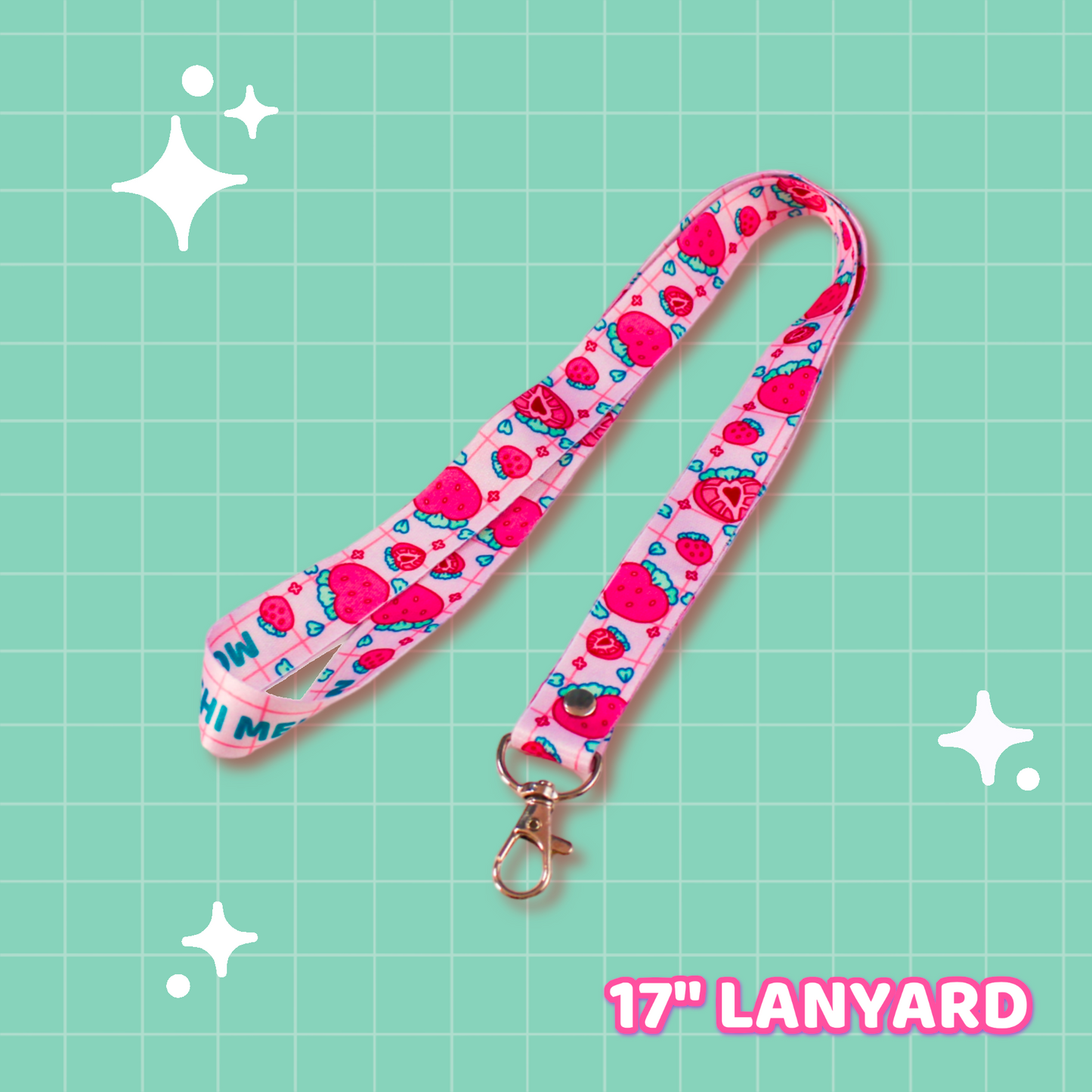Strawberry Lanyard