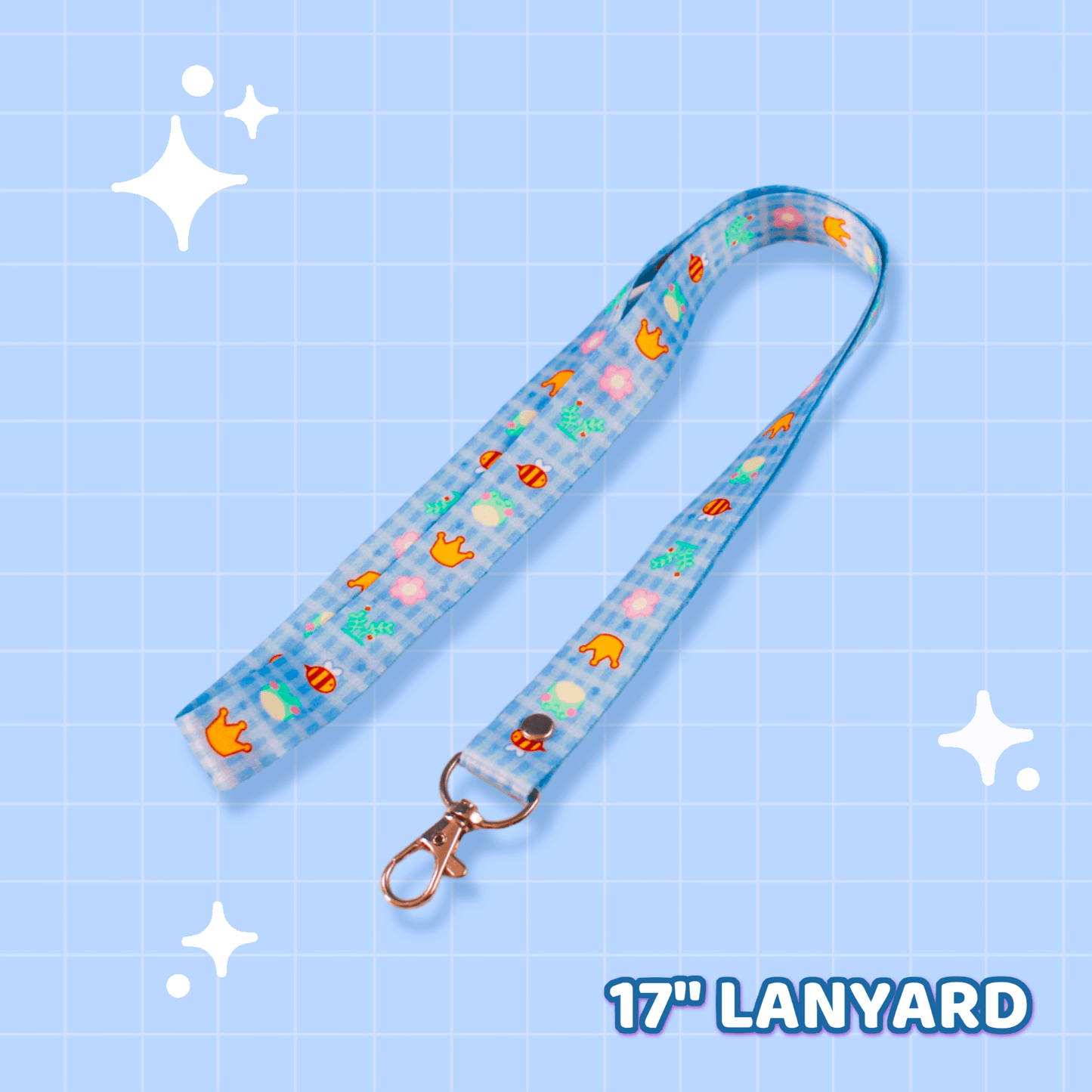 Frogs & Bees Lanyard - Moshi Melon