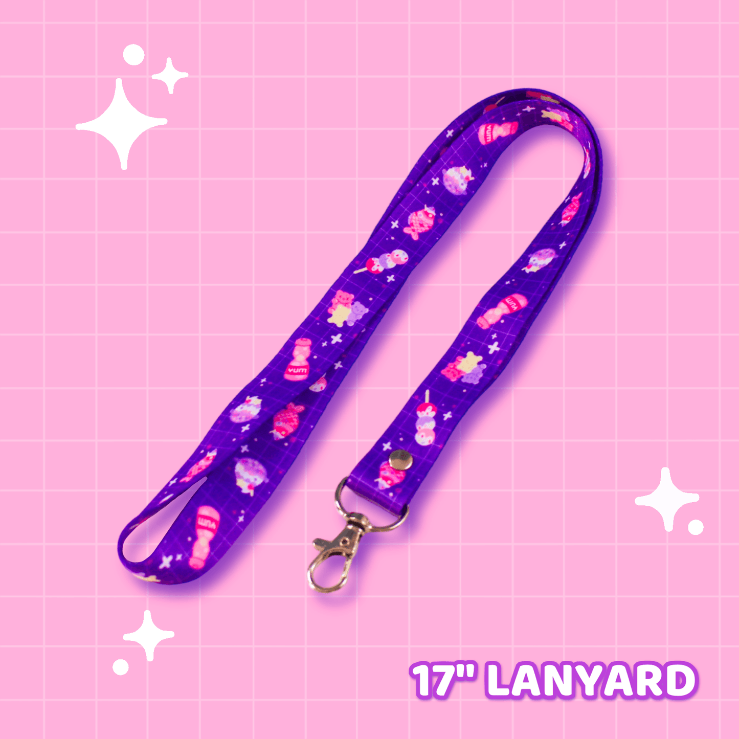 Snack Time Lanyard - Moshi Melon