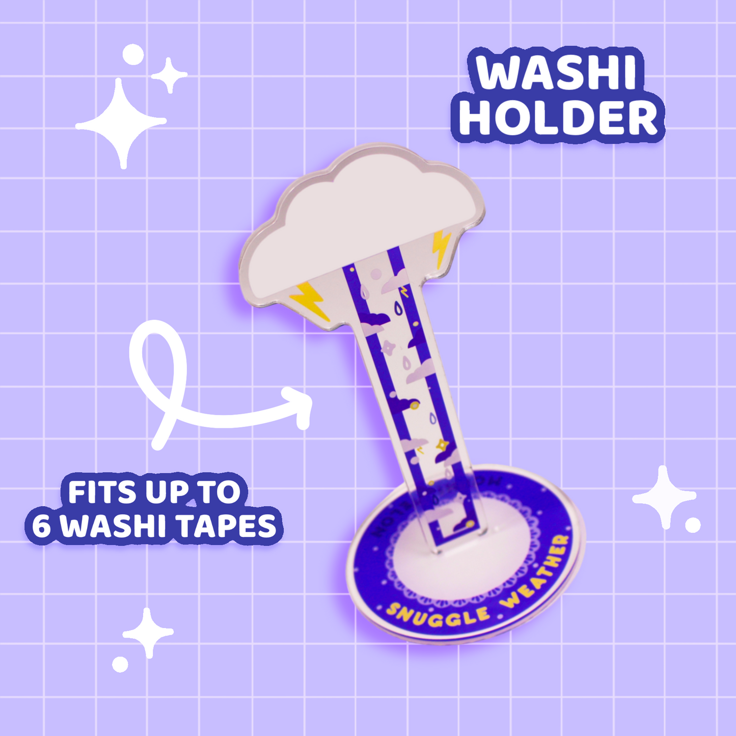 Rainy Day Washi Tape Holder