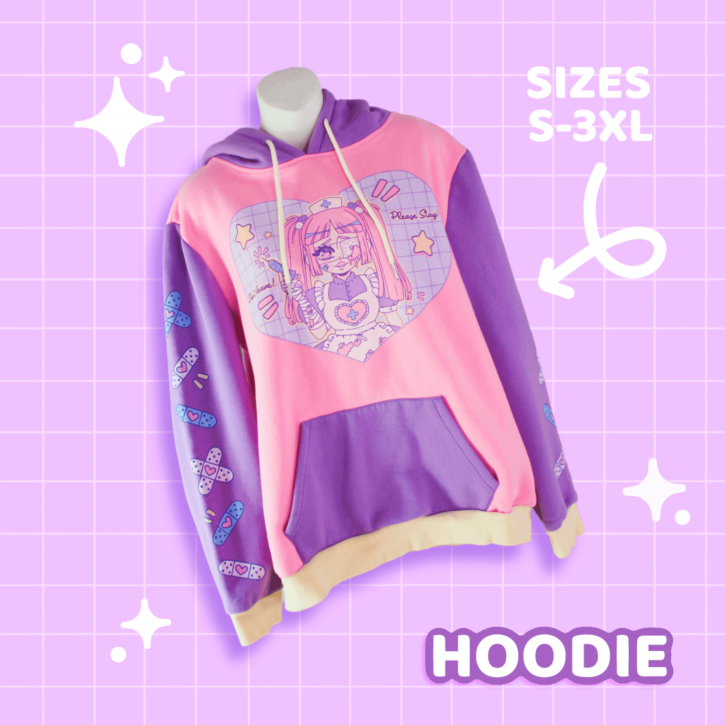 Nurse Hoodie - Moshi Melon