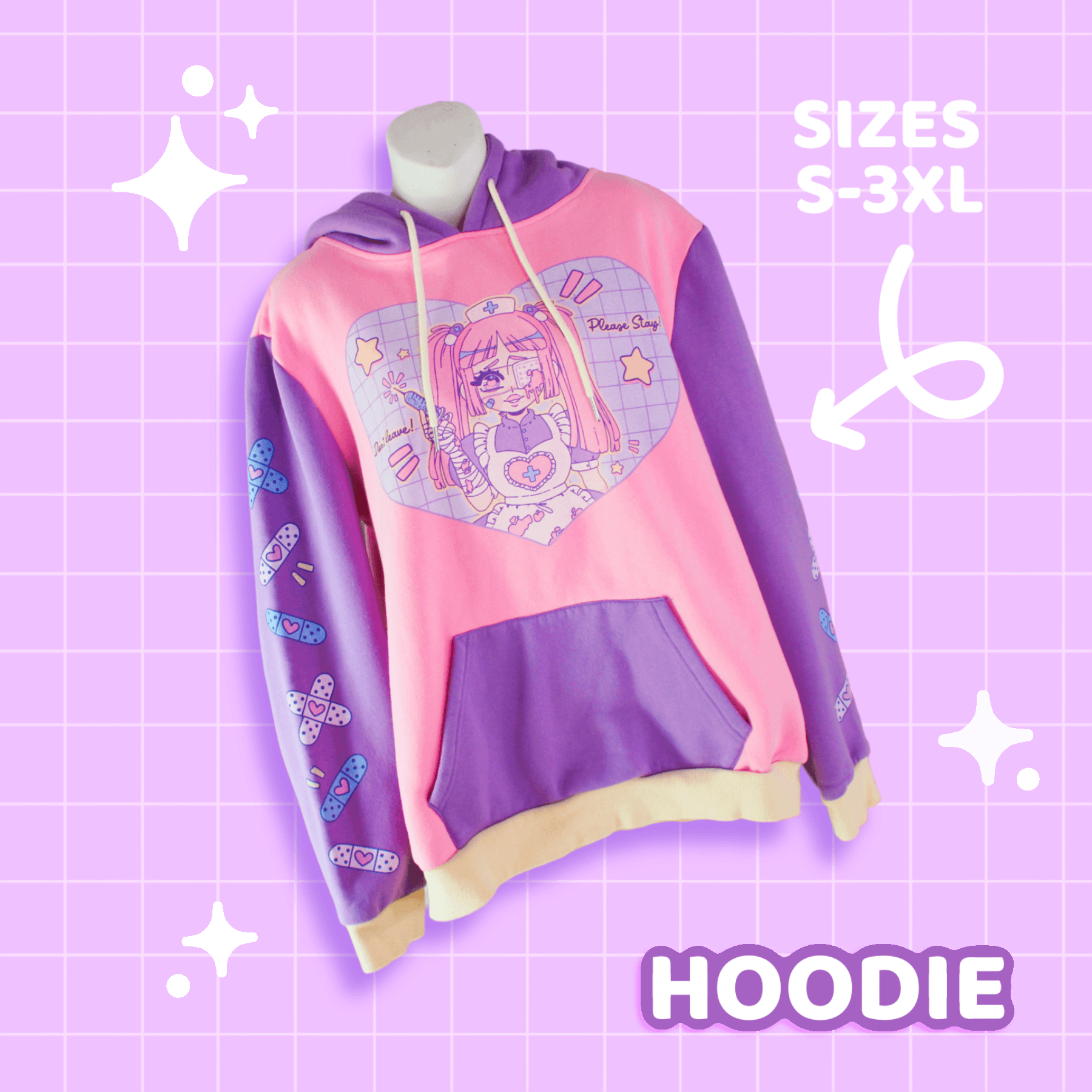 Nurse Hoodie - Moshi Melon