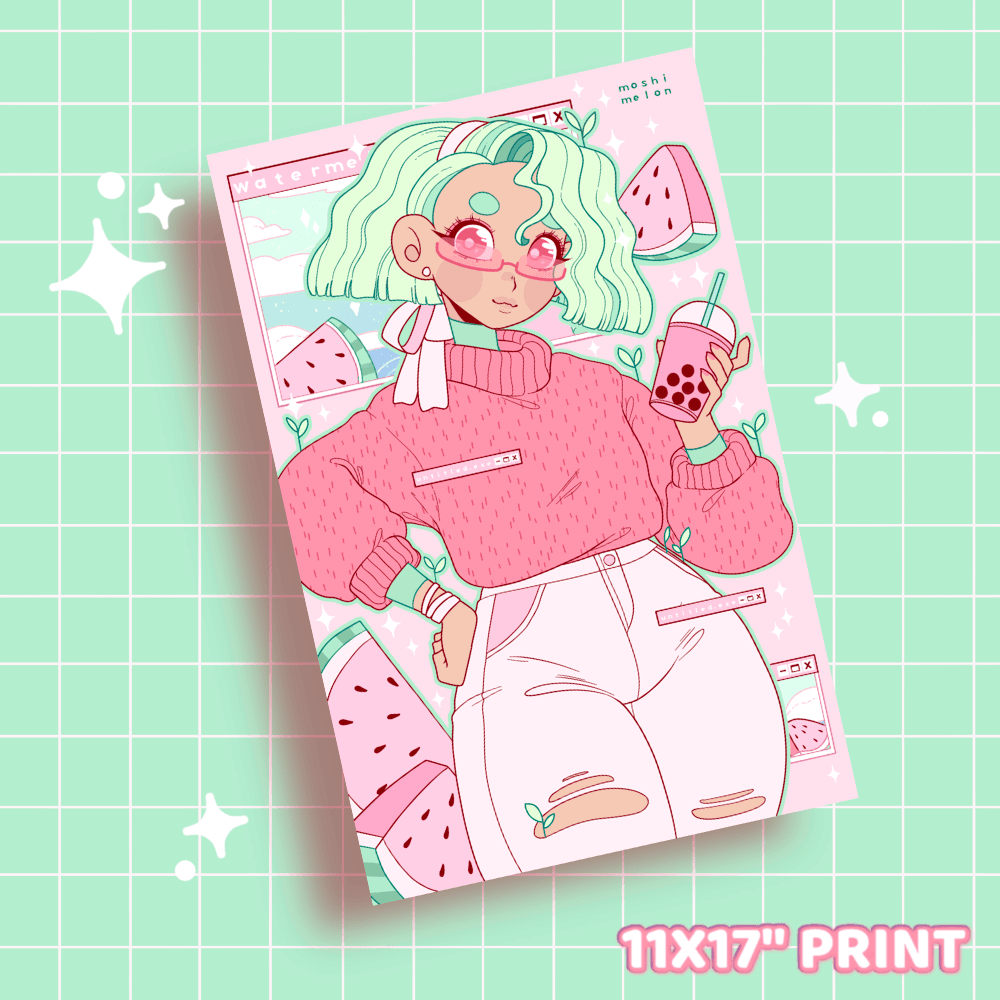 Watermelon Print - Moshi Melon