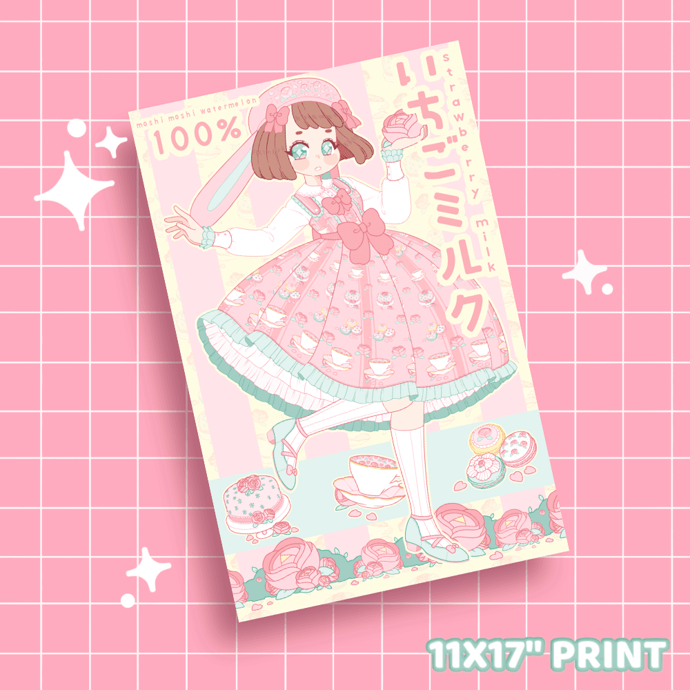 Lolita Print - Moshi Melon