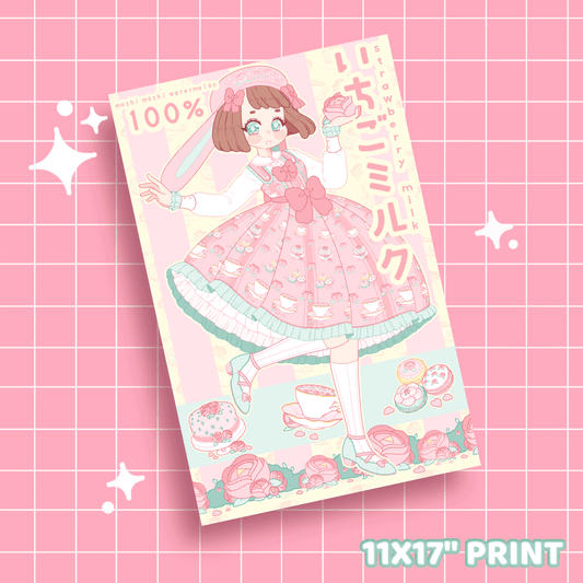 Lolita Print - Moshi Melon