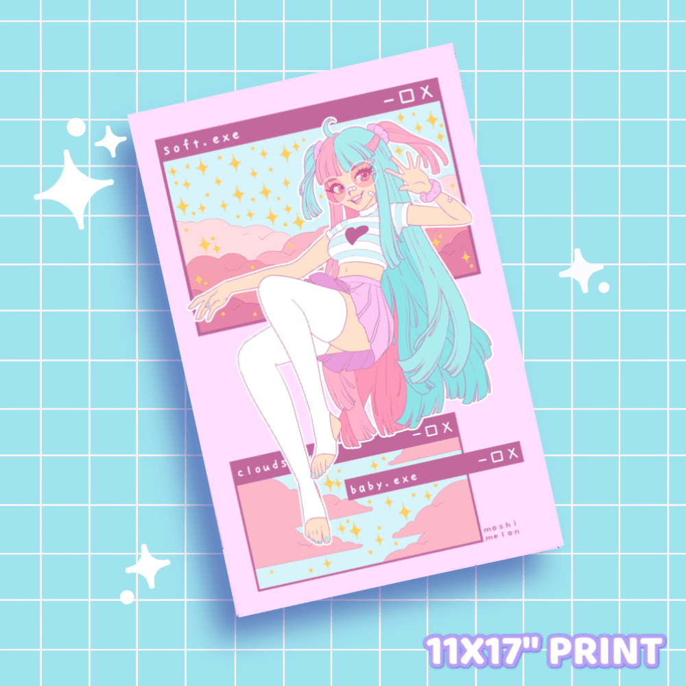 Soft.exe Print - Moshi Melon