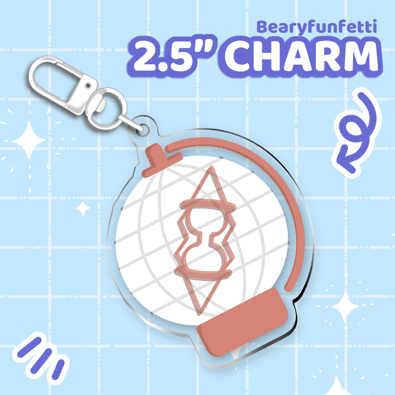 Kpop Lightstick Charms Set 2 - Moshi Melon