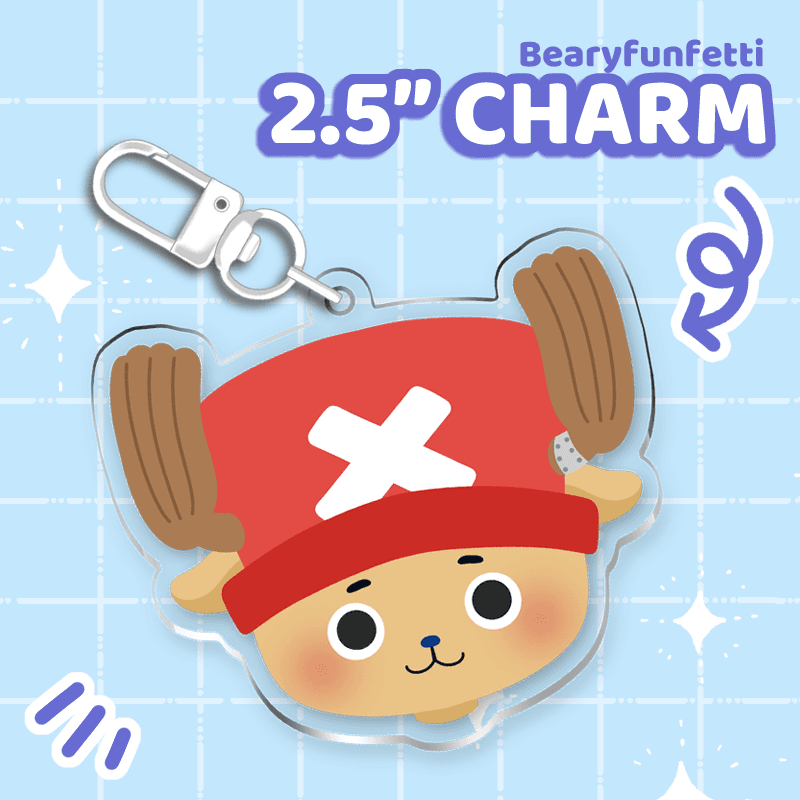 Straw Hats Charm Set - Moshi Melon