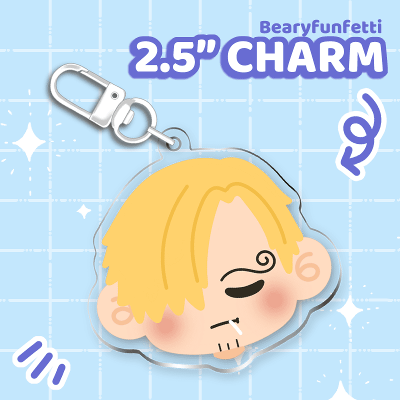 Straw Hats Charm Set - Moshi Melon