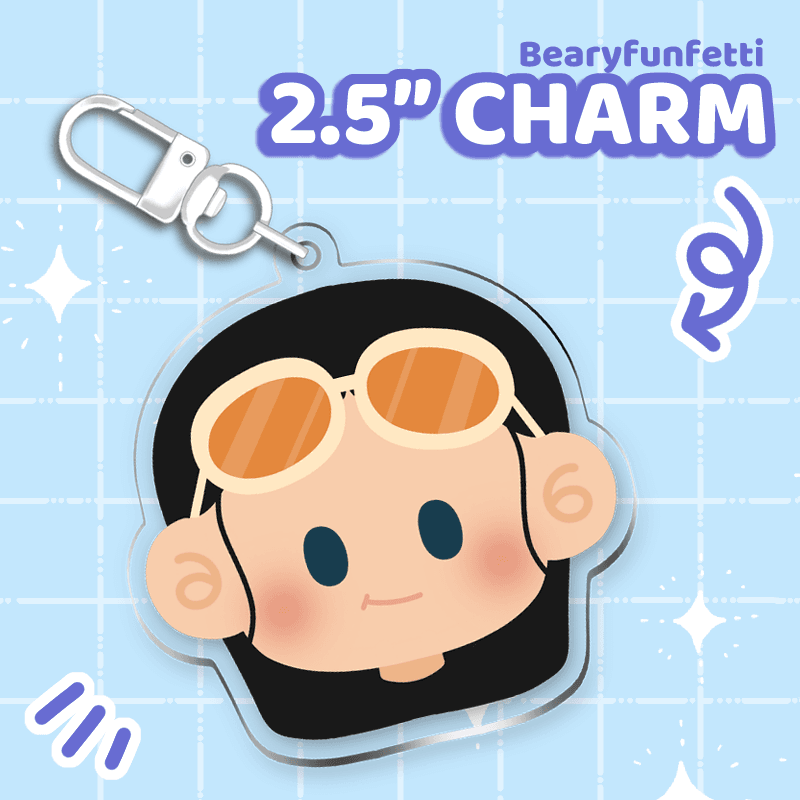 Straw Hats Charm Set - Moshi Melon