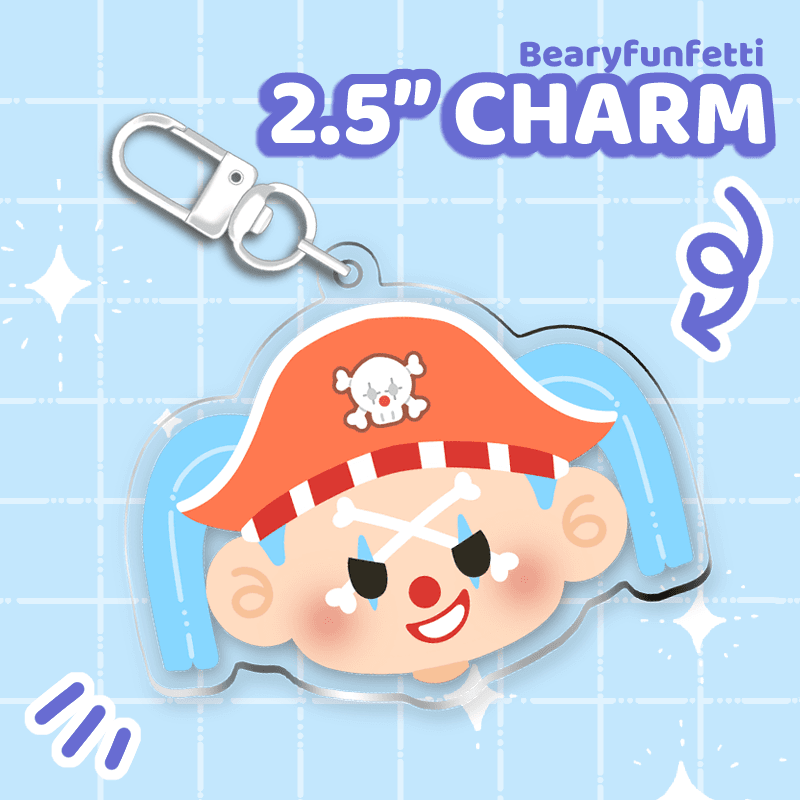 Straw Hats Charm Set - Moshi Melon