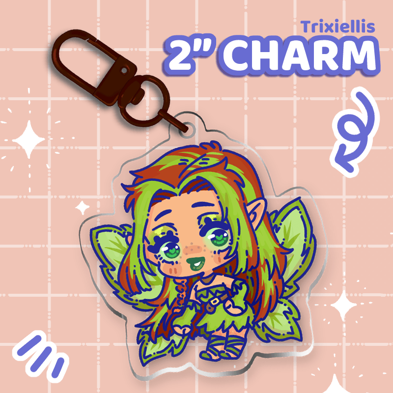 Neopets Faeries Charm Set - Moshi Melon