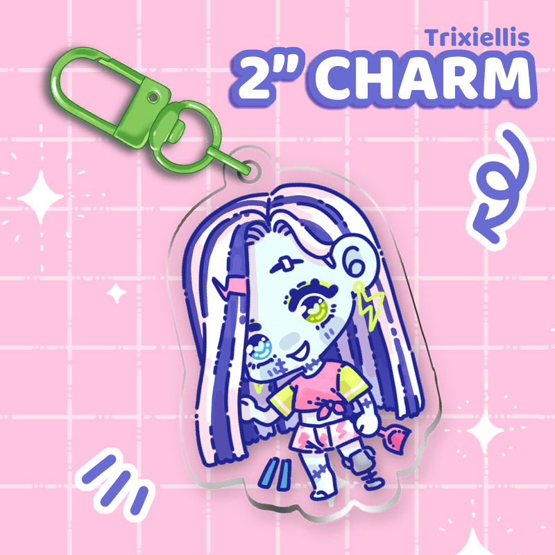 Monster High Charm Set - Moshi Melon