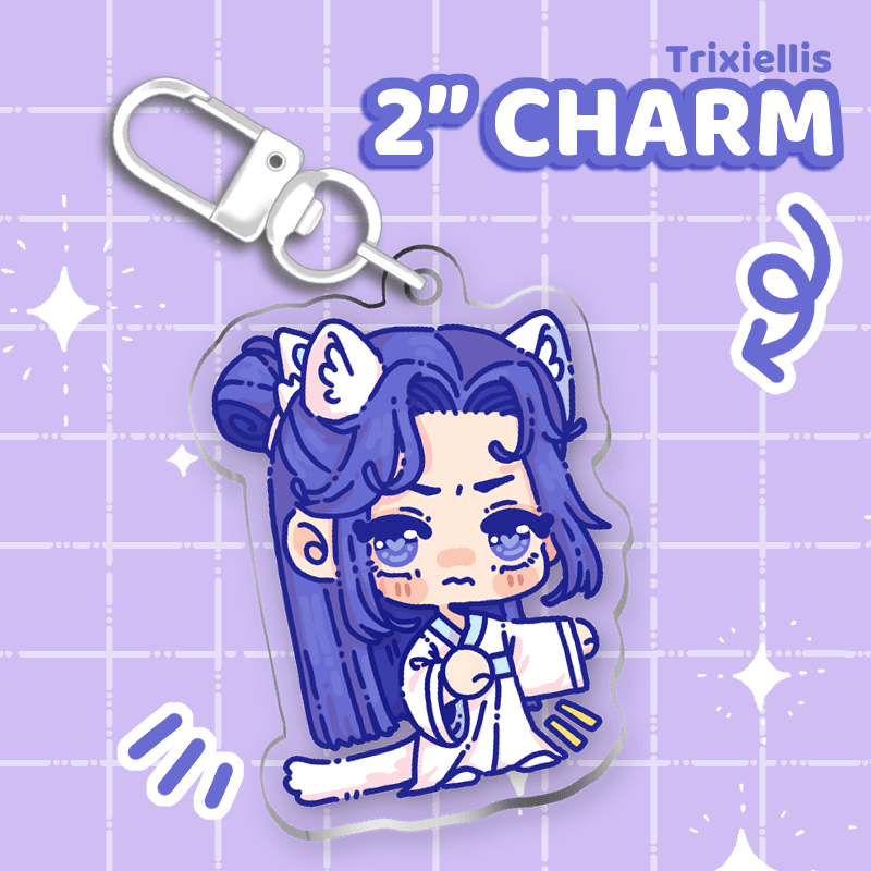 Dumb Husky Charm Set - Moshi Melon
