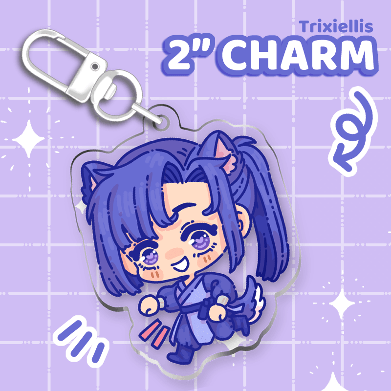 Dumb Husky Charm Set - Moshi Melon