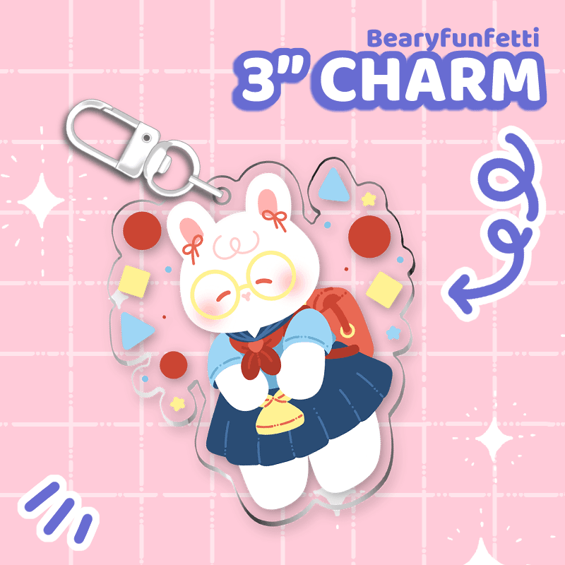 School Friends Charms - Moshi Melon