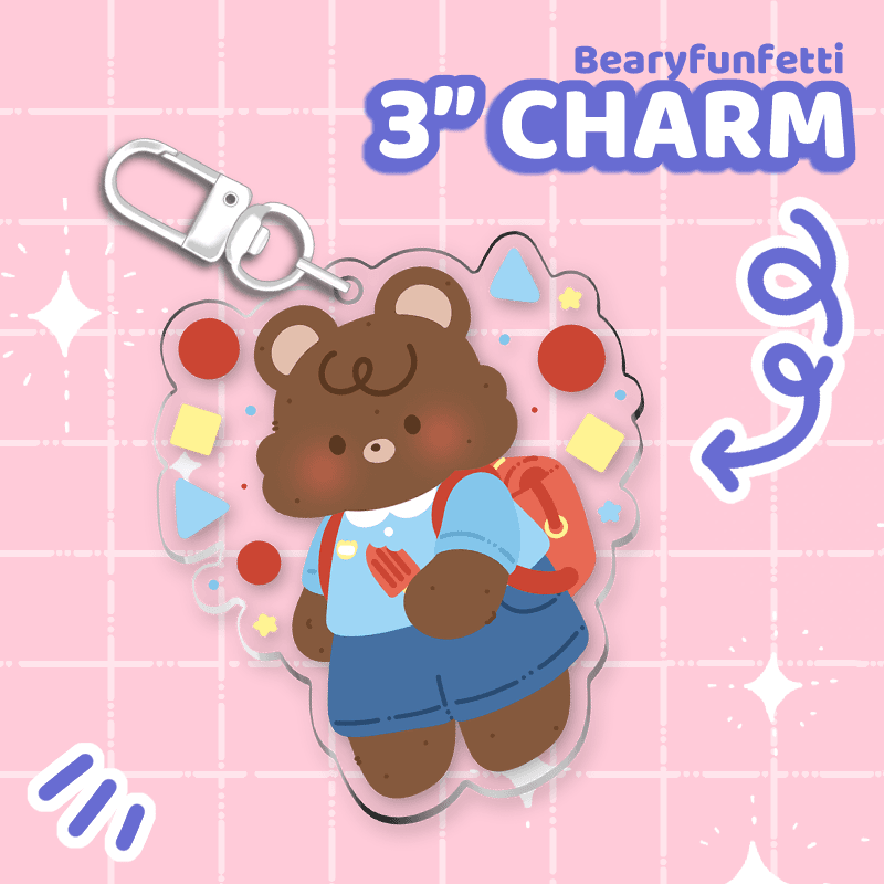 School Friends Charms - Moshi Melon