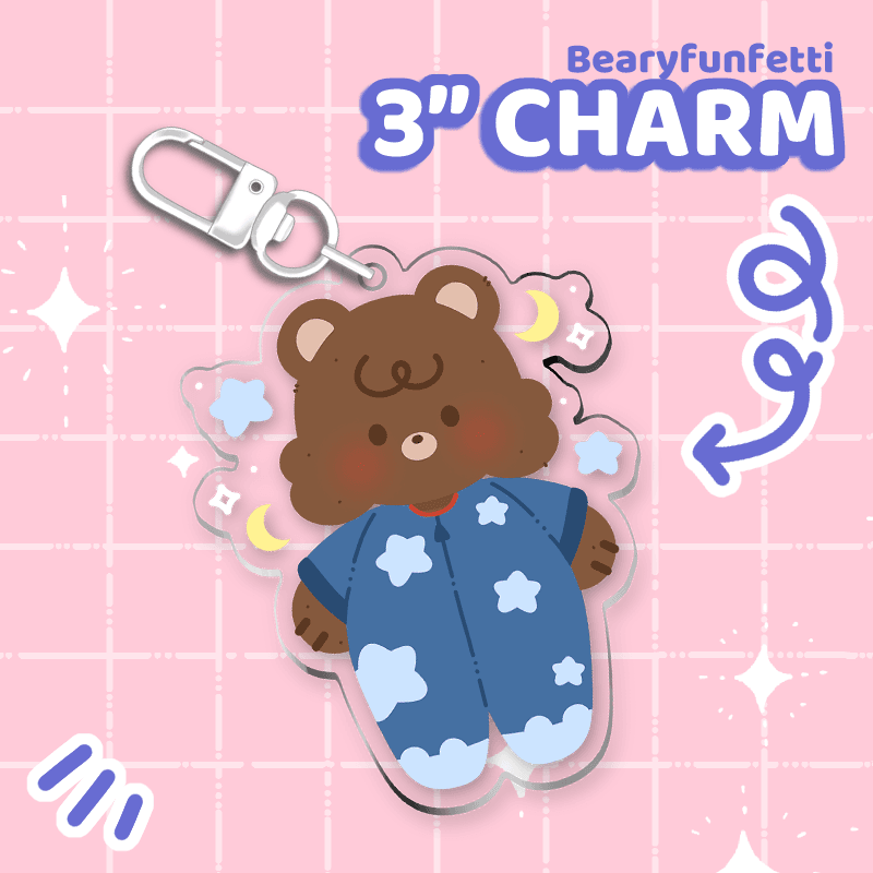 Bedtime Friends Charms - Moshi Melon