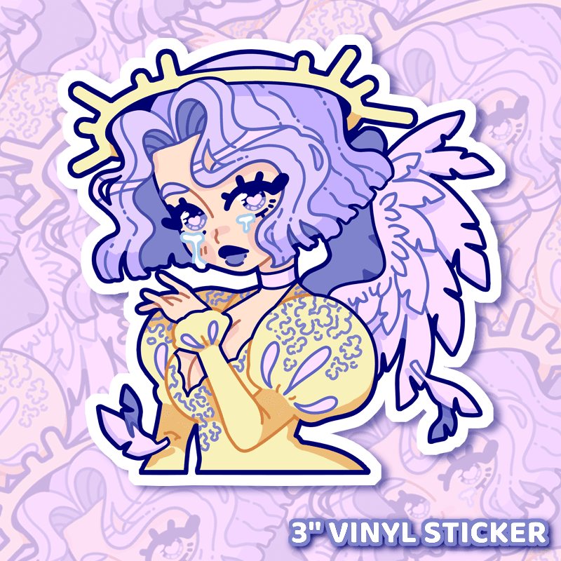 Weeping Sticker - Moshi Melon
