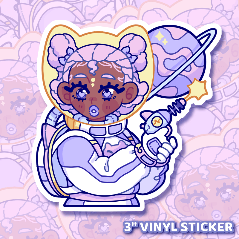 Star Seeker Sticker - Moshi Melon