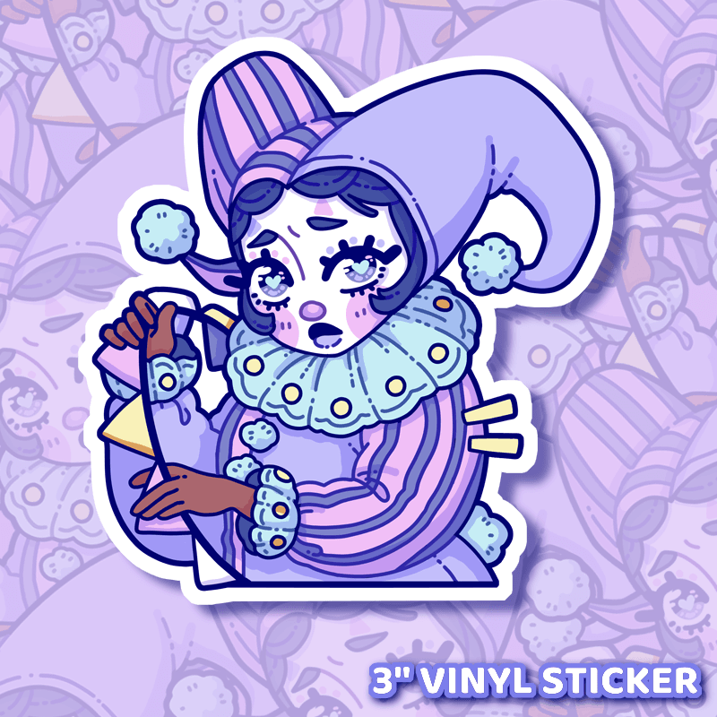 Clownery Sticker - Moshi Melon