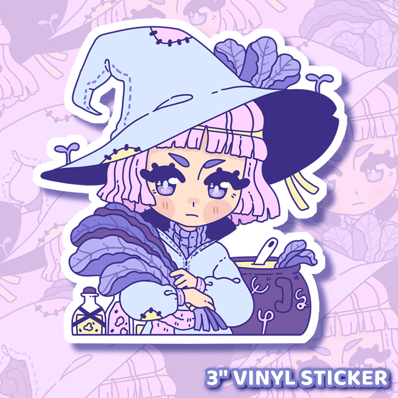 Apothecary Sticker - Moshi Melon