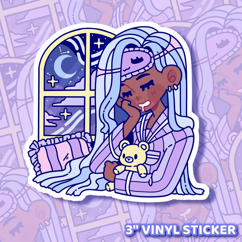 Dreaming Sticker - Moshi Melon