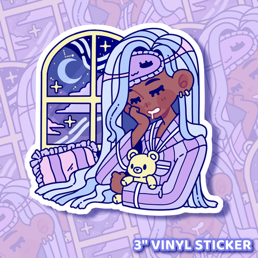Dreaming Sticker - Moshi Melon