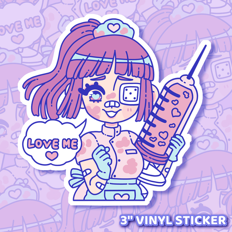 Sweetheart Sticker - Moshi Melon
