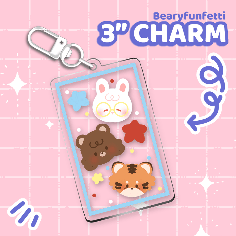 Bear Friends Charm Set - Moshi Melon