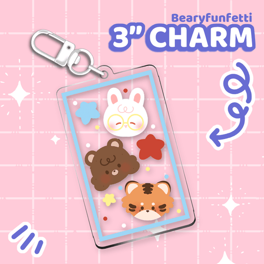 Bear Friends Charm Set - Moshi Melon
