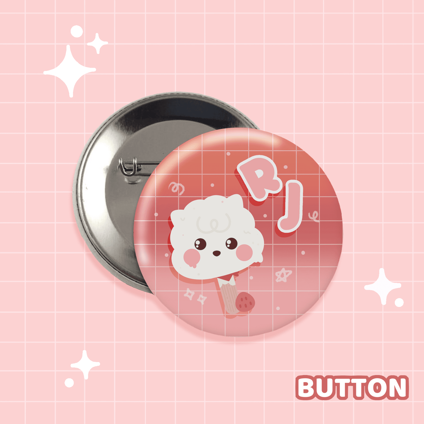 RJ Berry Button - Moshi Melon