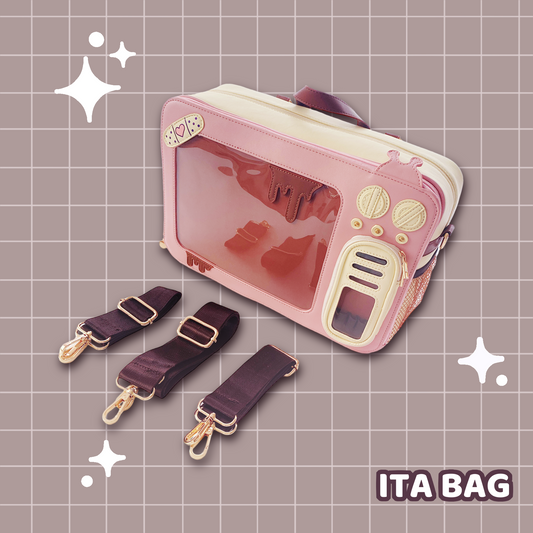 Bolso Ita con cabeza de TV napolitana