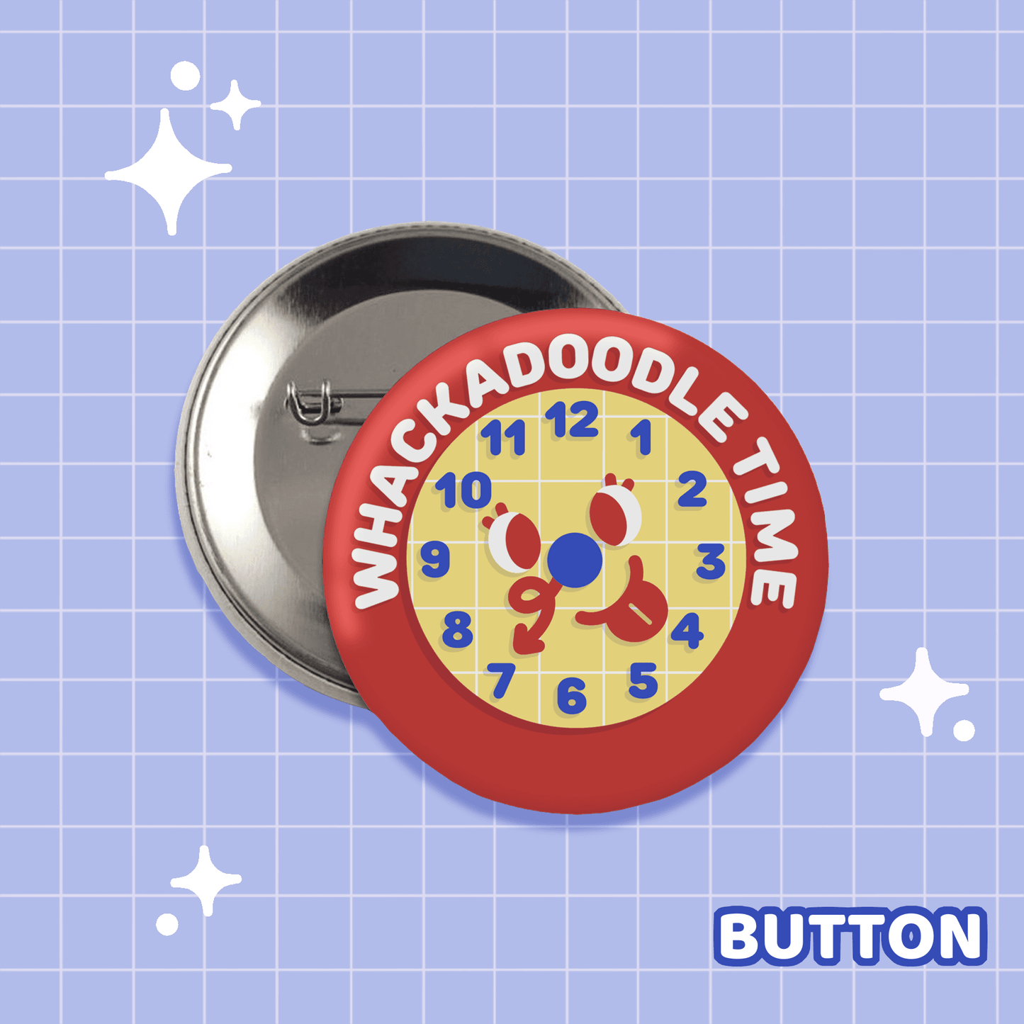 Whackadoodle Time Button - Moshi Melon
