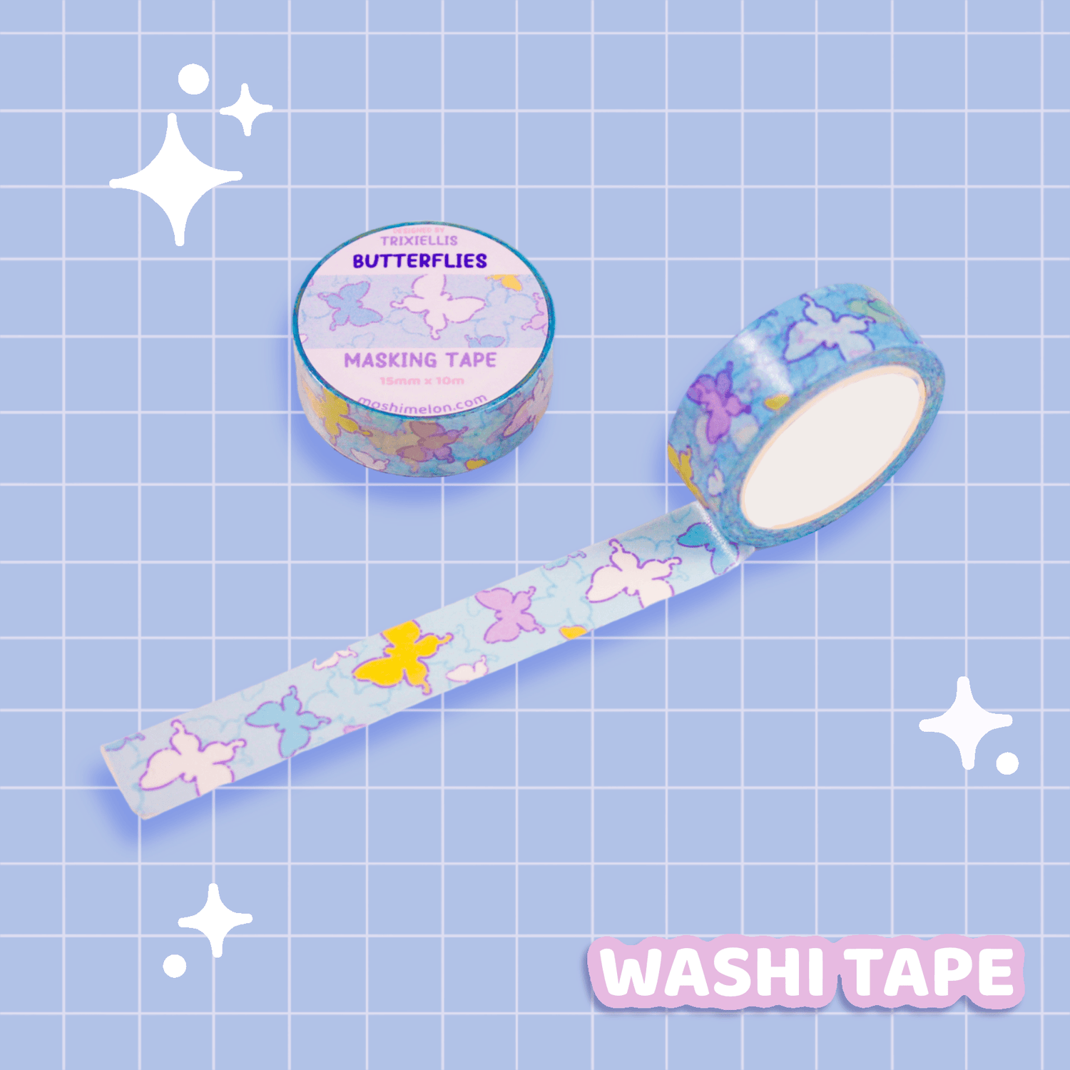 Washi Tape & Accessories - Moshi Melon