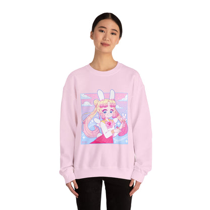 Kawaii Bunny Cadet Crewneck
