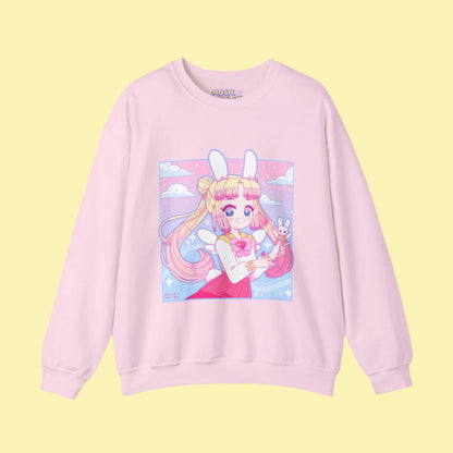 Kawaii Bunny Cadet Crewneck