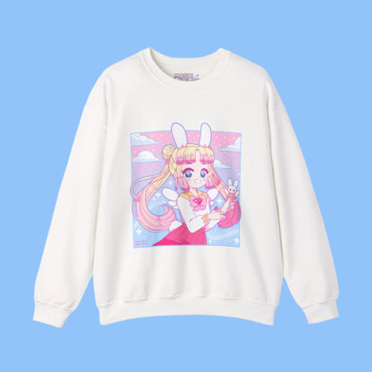 Kawaii Bunny Cadet Crewneck