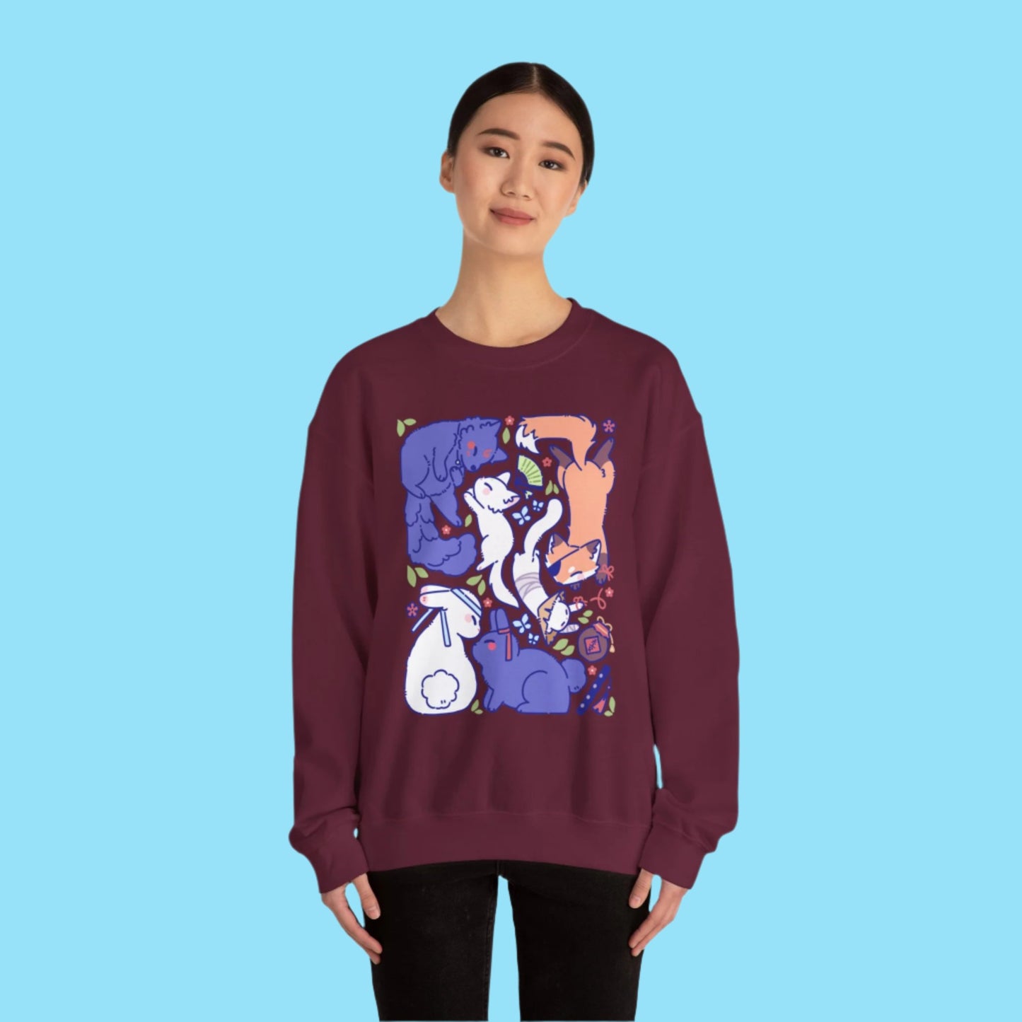 [MTO] Danmei Animals Crewneck Sweatshirt