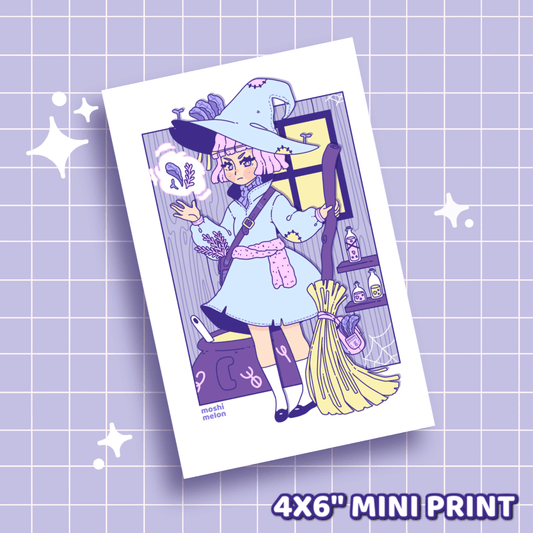 Apothecary Mini Print - Moshi Melon