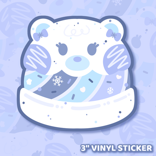 WinterBeary Sticker