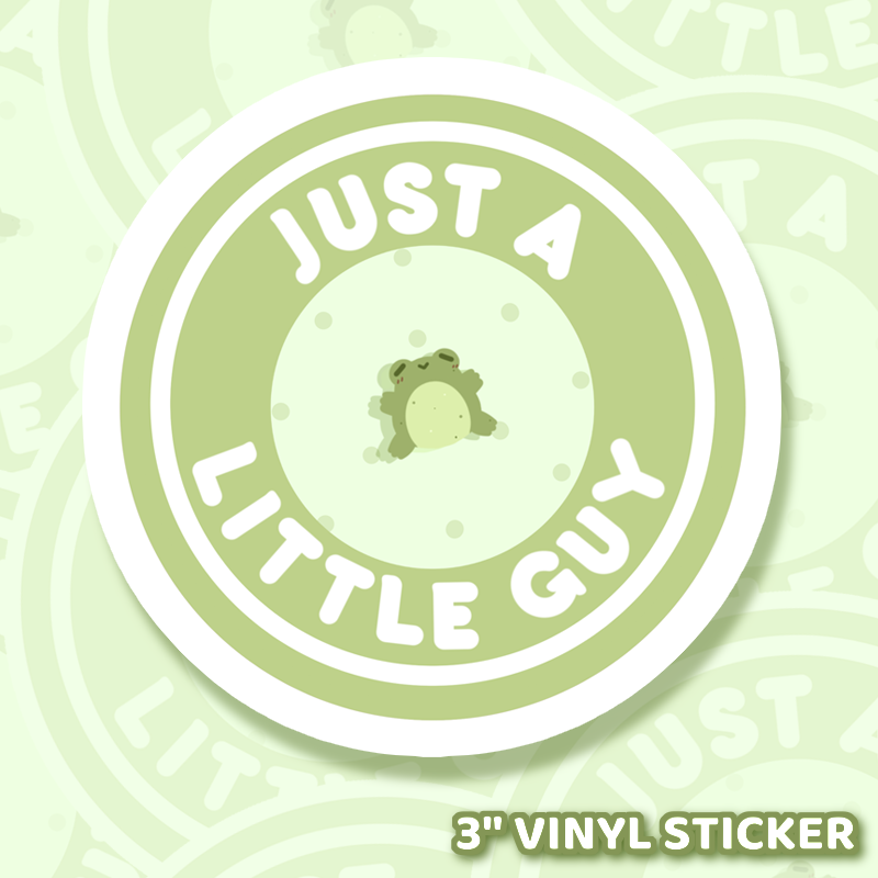 Little Guy (Froggy) Sticker