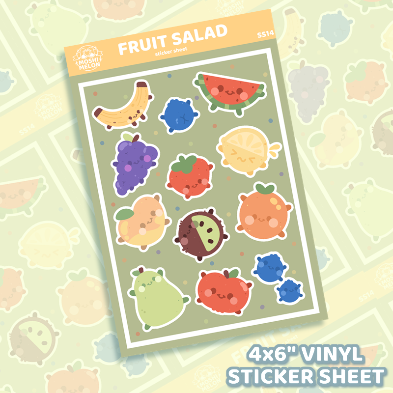 Fruit Salad Sticker Sheet