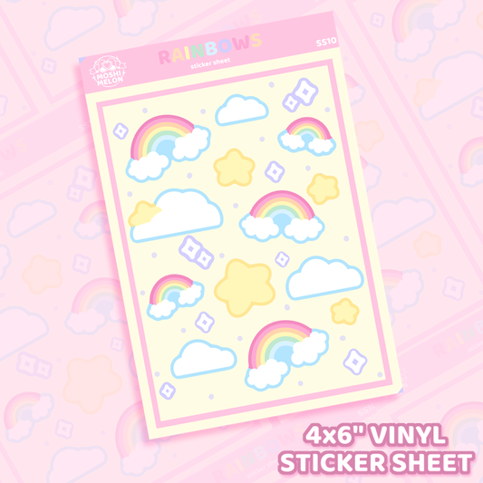 Rainbow Sticker Sheet