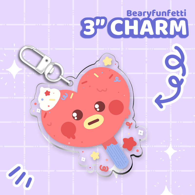 BT21 KPopsicle Charm Set