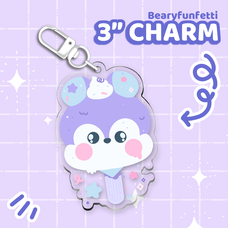 BT21 KPopsicle Charm Set