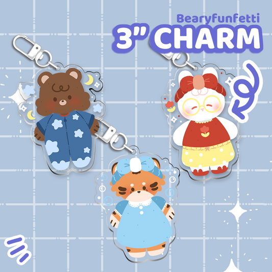 Bedtime Friends Charms