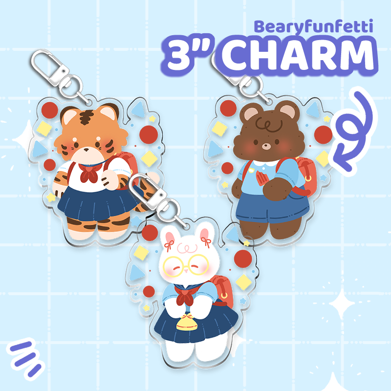 School Friends Charms