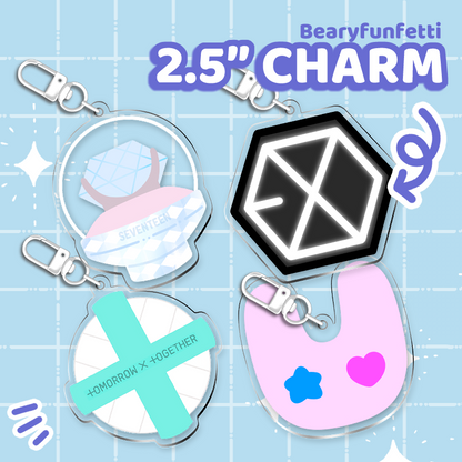 Kpop Lightstick Charms Set 1