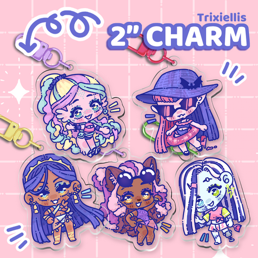 Monster High Charm Set